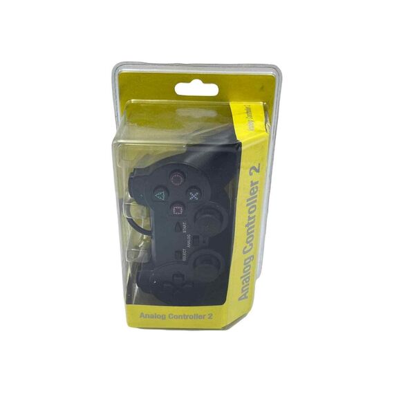 Analog Controller 2 for Playstation 2 - Black - not from Sony - Picture 1 of 3